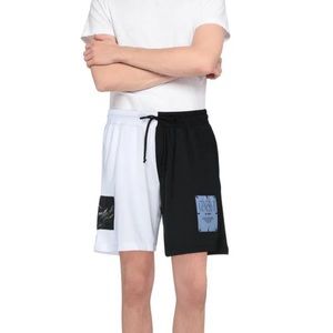 🆕 GENESIS II By MCQ ALEXANDER McQUEEN Bermuda Shorts Size S Black White